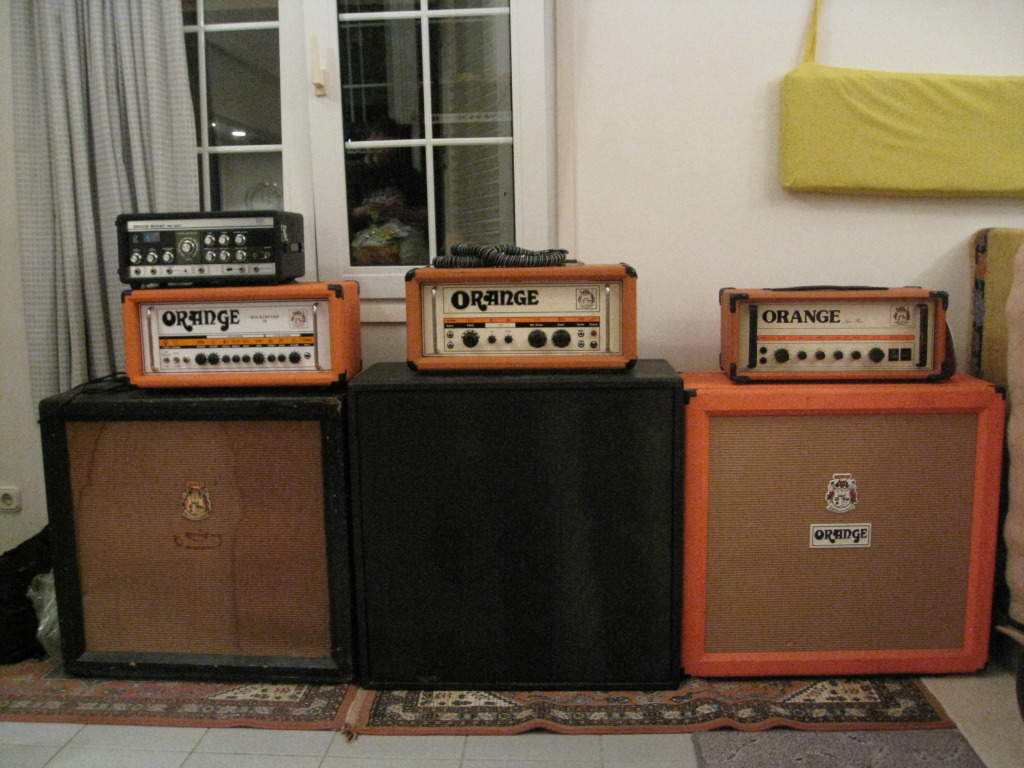 Post Your Rig 1000 orange amps...
