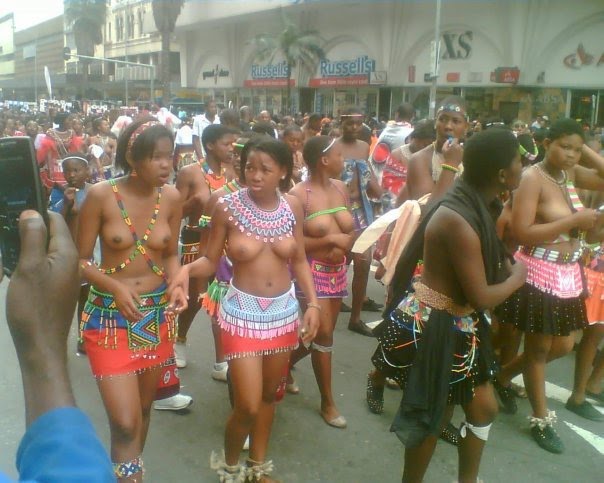 Nude culture on parade This is another wonderful Jabulani