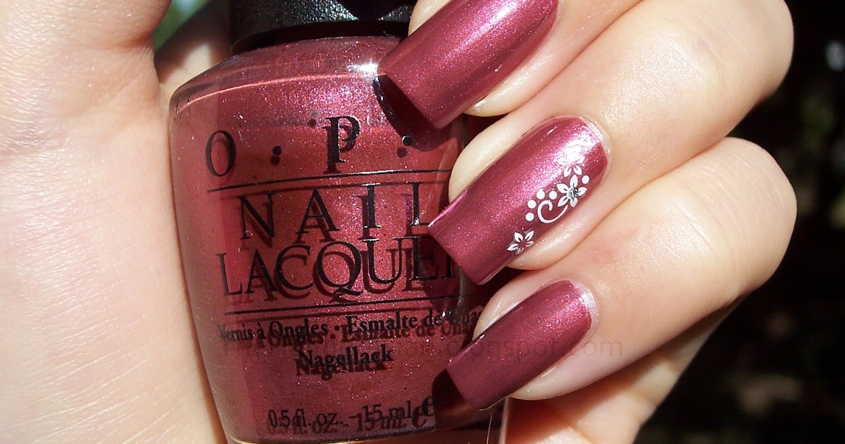 OPI Nail Lacquer, Mother Road Rose - wide 2