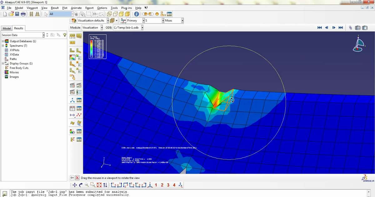 Abaqus Tutorials - Perform Non-Linear FEA Simuleon