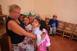 Nancy with Kids at Casa de Los Angeles