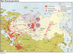 Rusya Doğal Gaz Havzaları