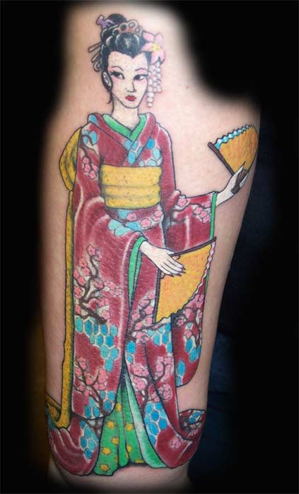 New Tattoo Geisha Tattoos