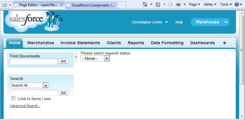 the default value on the