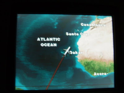 foto meio tremida porque o avião balança, certo?
