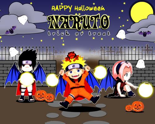 Halloween en SSF Naruto+halloween