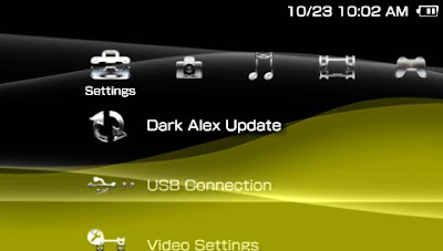 Download Sivler psp theme :