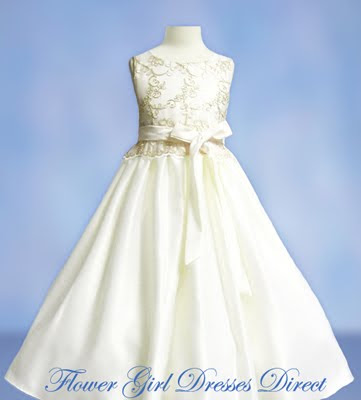 Ivory flower girl dresses