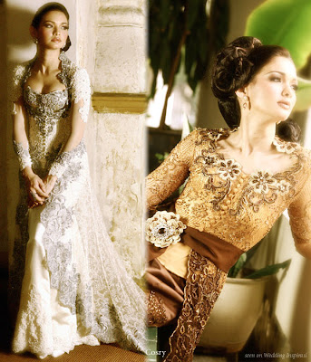 Kebaya wedding dress 