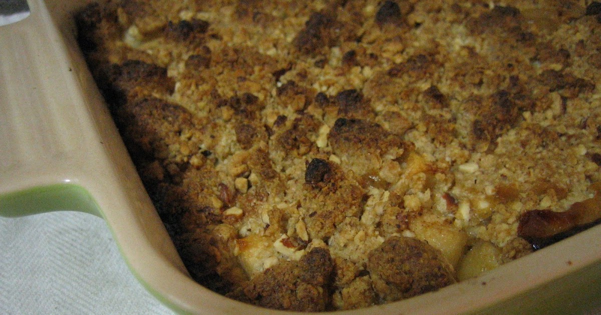 dinner party a prosher pear crisp