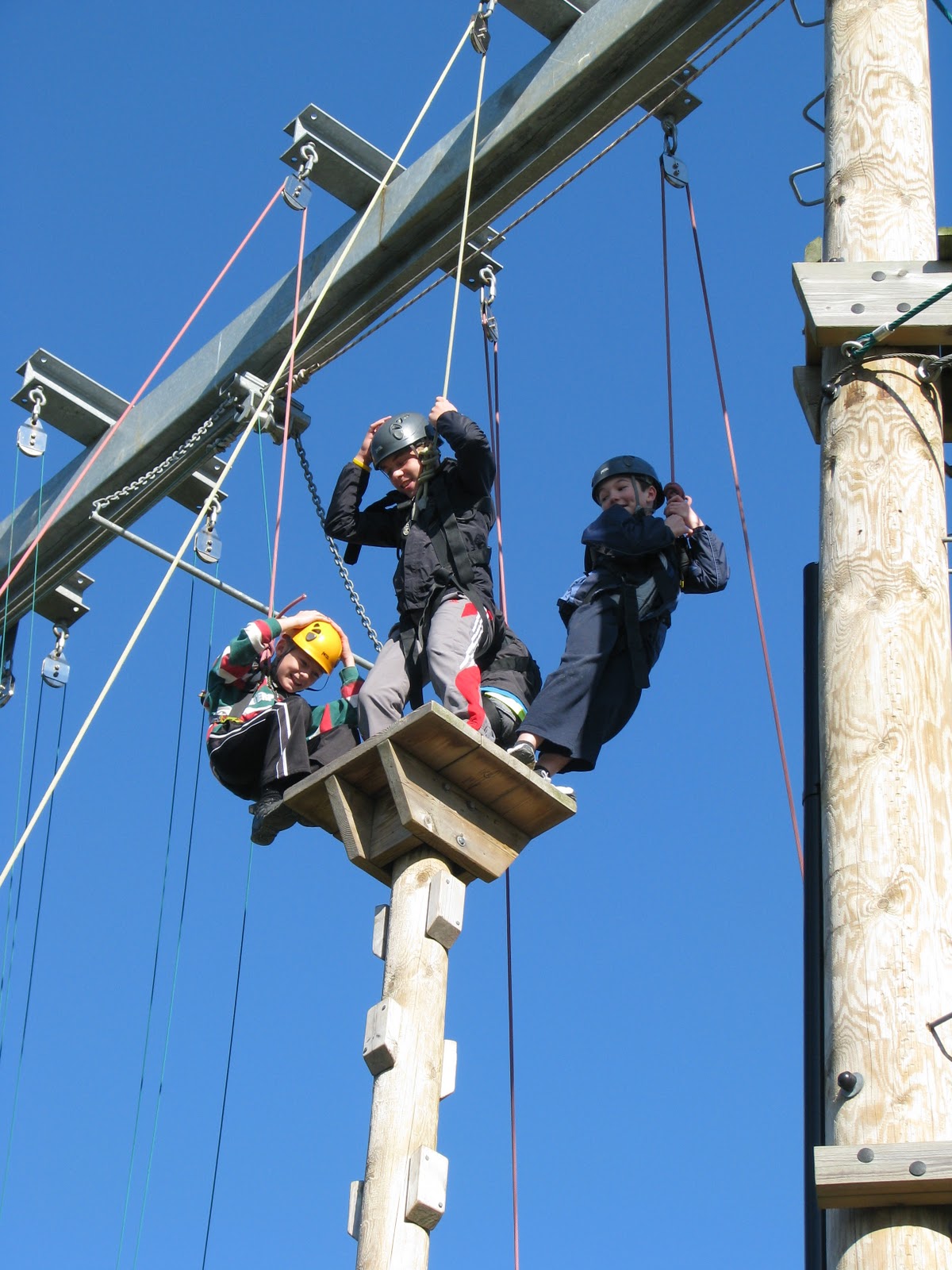 Leicester Outdoor Pursuits Centre High All Aboard!!!