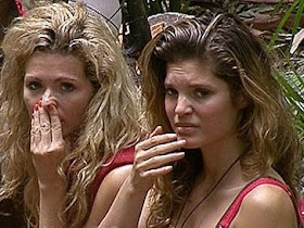 Nicola and Carly turn up their noses at David's smell.