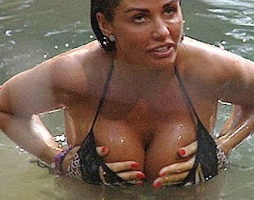 Katie Price jungle boobs