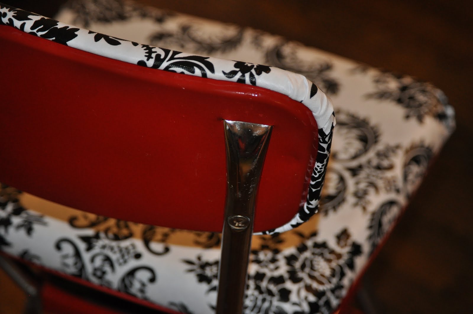 Cassandra Design Classic Red Kitchen Chair/Step Stool