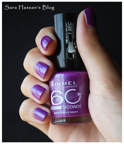 of other amazing shades you can choose from. The 60 Seconds nail polish