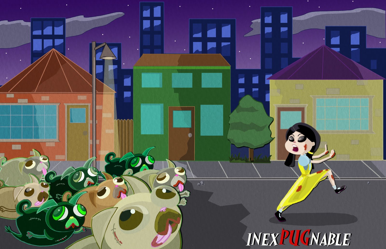 The contrast words I chose