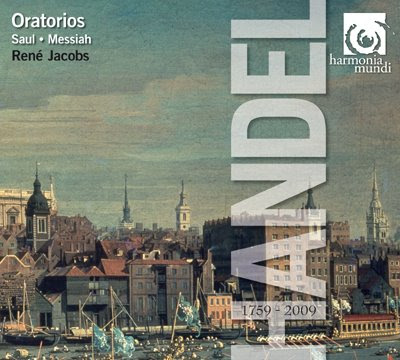 Oratorios de Haendel por René Jacobs en Harmonia Mundi