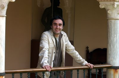 Vittorio Ghielmi en la Casa de los Pinelo, en Sevilla (© Manuel Gómez / Diario de Sevilla)