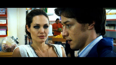 Angelina Jolie and James McAvoyin Wanted