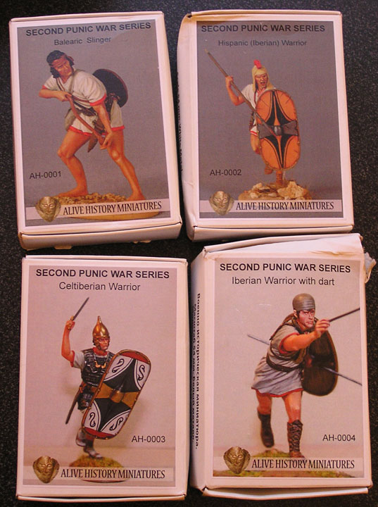 Alive History 54mm Punic Wars Figures Miniatures