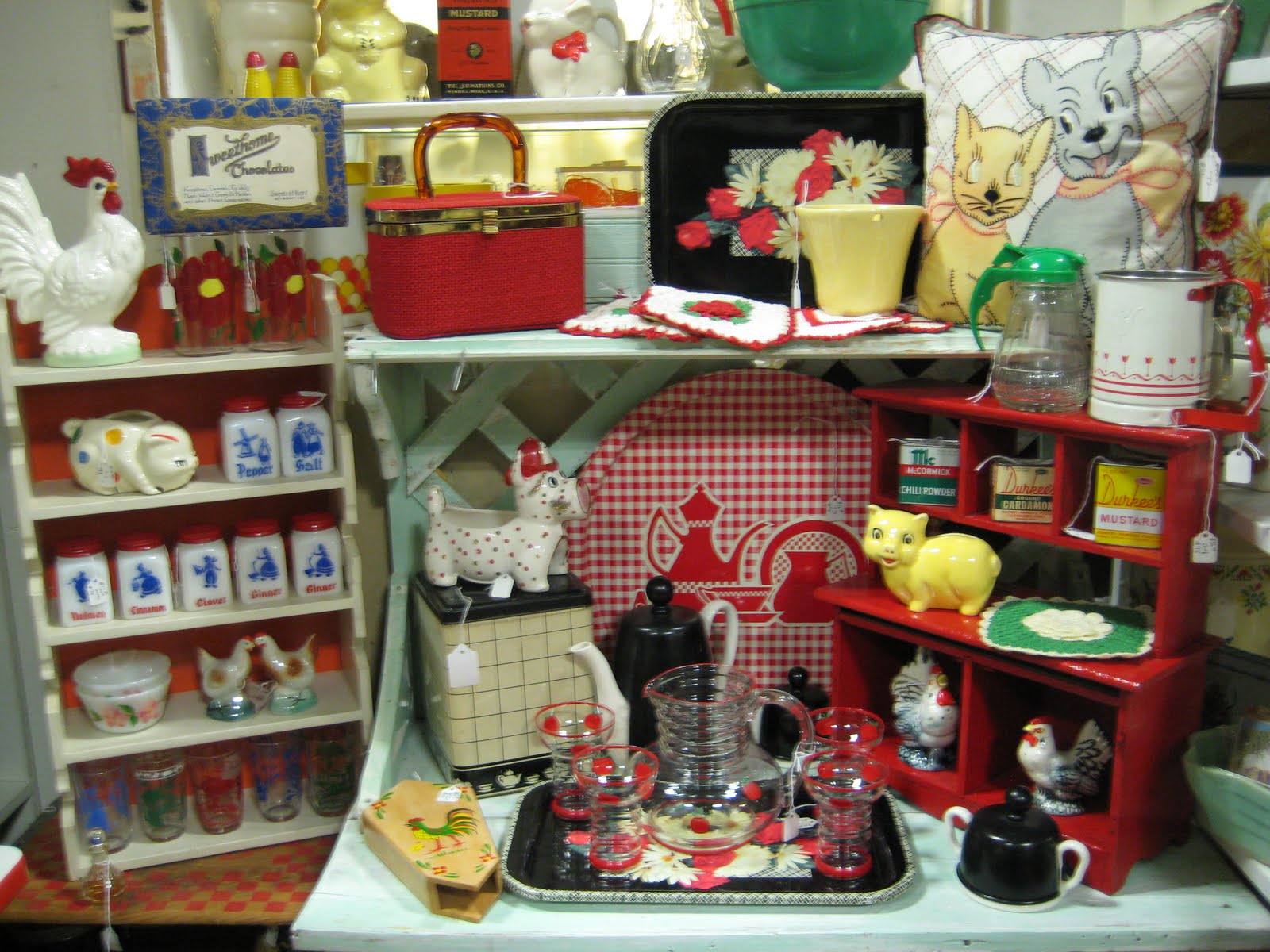C. Dianne Zweig Kitsch 'n Stuff In The RED, With Red, White And
