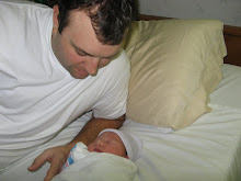Cory with Chase at the Hospital -Day 1