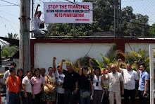 SWEAP in DSWD Central Office: "Retain Golden Acres in QC!"