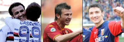 Giampaolo Pazzini, Marco Motta & Salvatore Bocchetti