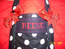 Quilted Red Lady Bag