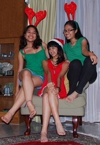 [*Just Us Three*]