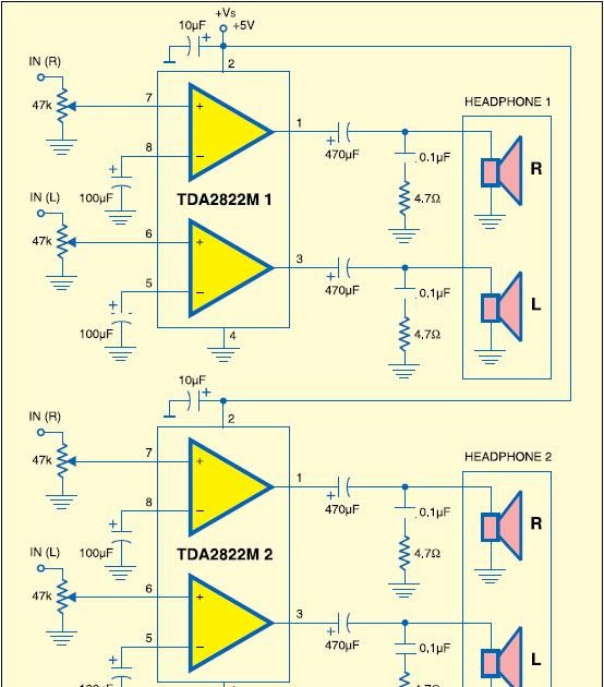 Bits & Datas Circuit for Audio Splitter