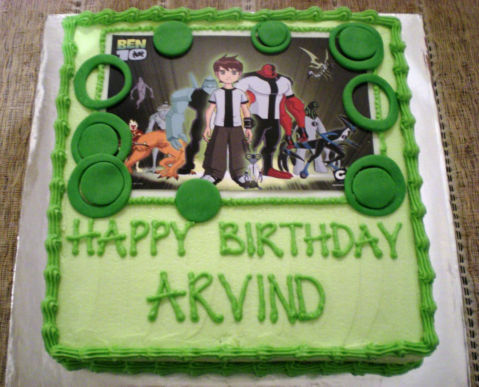 Sugar Rush: Ben 10 Birthday Cake