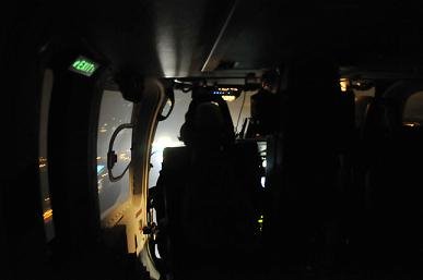Aterrizaje nocturno - Copiloto