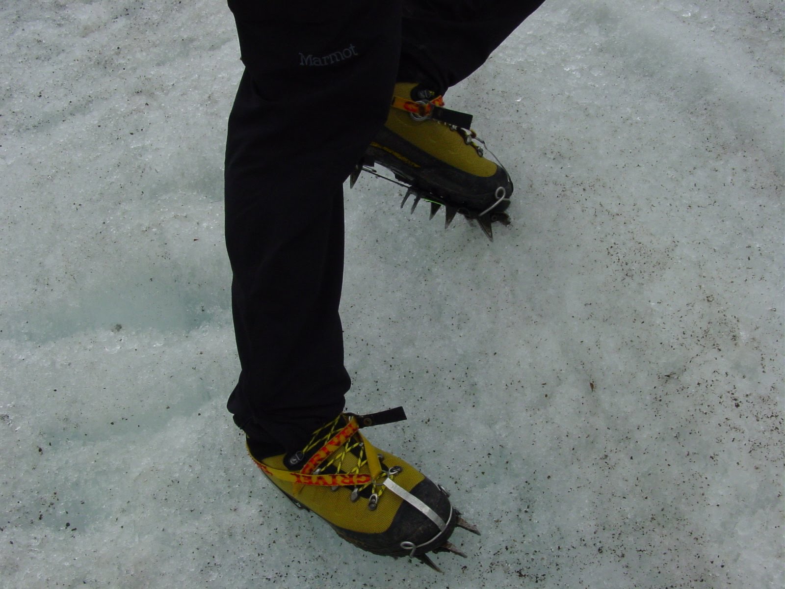 American Alpine Institute Climbing Blog Crampon Technique for Ice Climbing