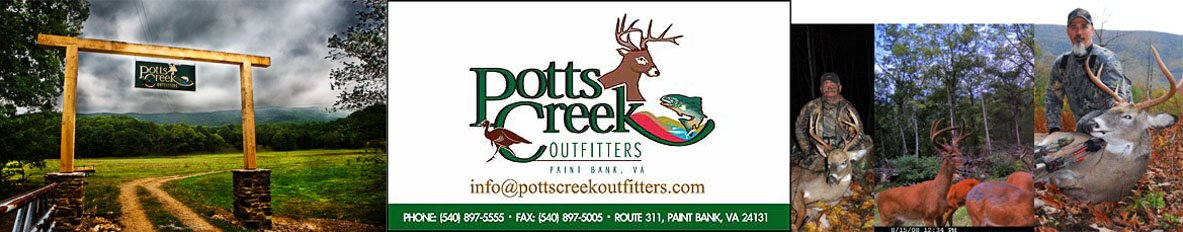 Welcome To Potts Creek Outfitters Blog
