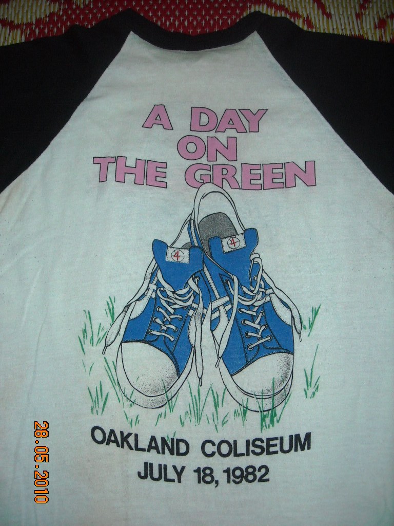 Anak Liar Rocks! Vintage A DAY ON THE GREEN Foreigner Iron Maiden