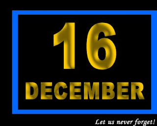 16 December - Let us never forget!