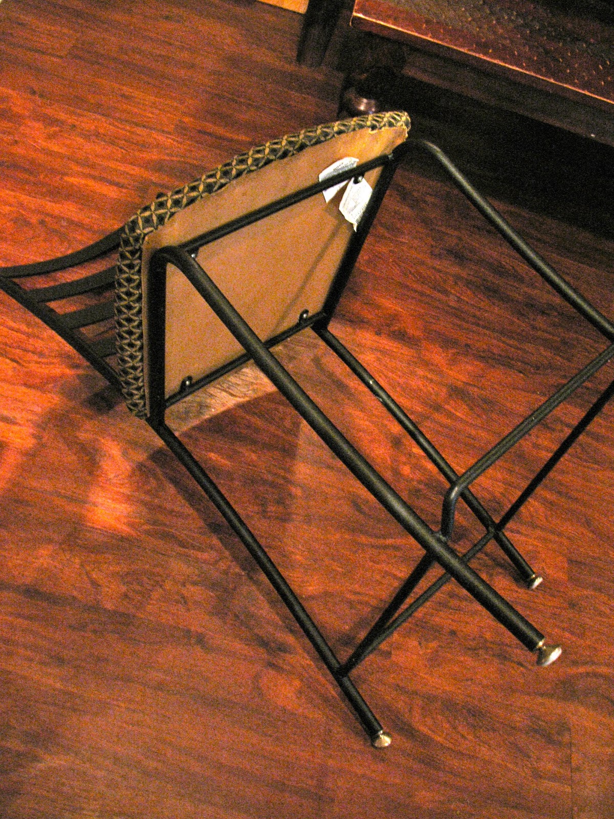 How to recover ugly chairs {Trash to Treasure DIY} Just a Little