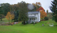 Our country home in the fall of the year.