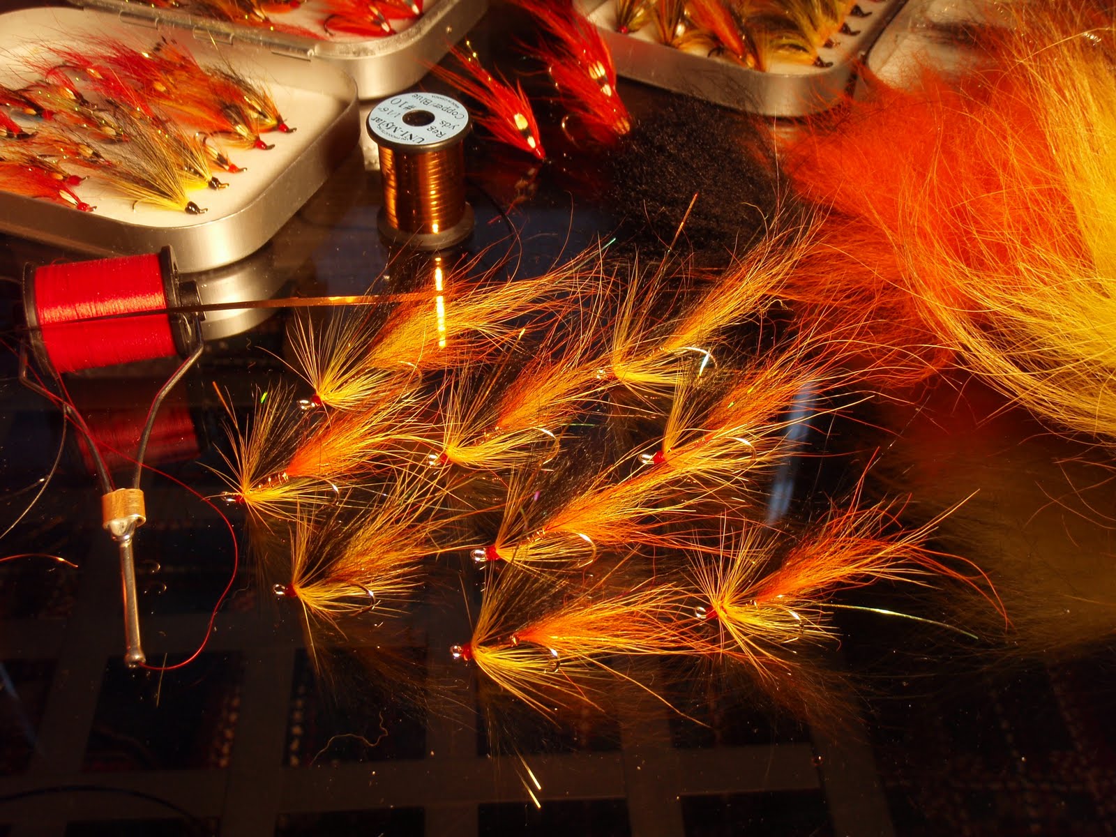 Speycasting The Copper Bodied Cascade Salmon Fly