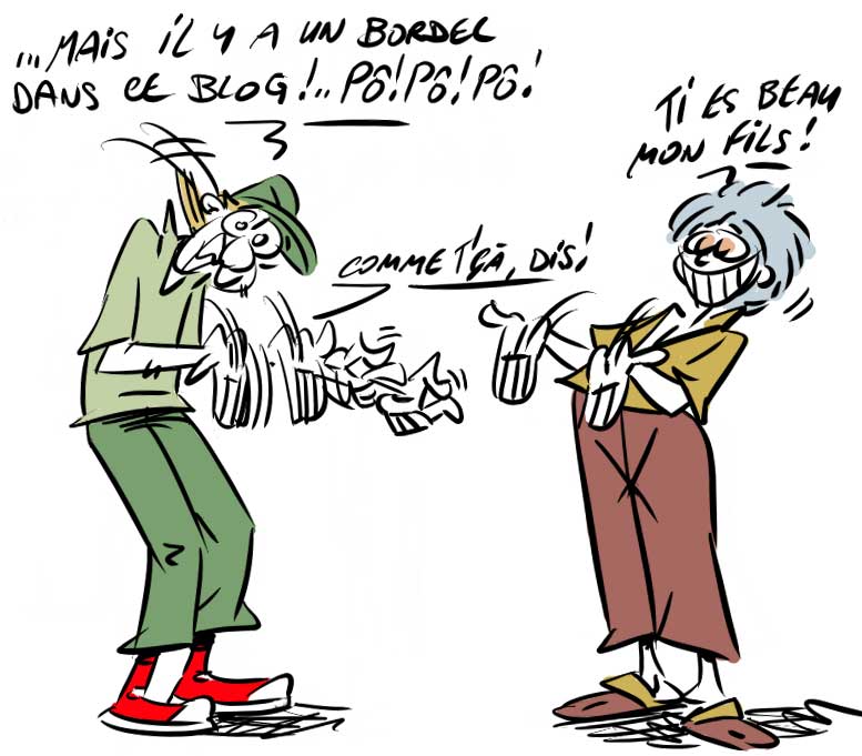 TRAIT PORTRAIT Couscous merguez...