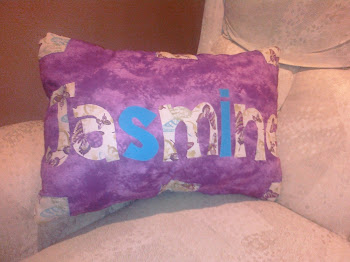 "Jasmine" Name Pillow