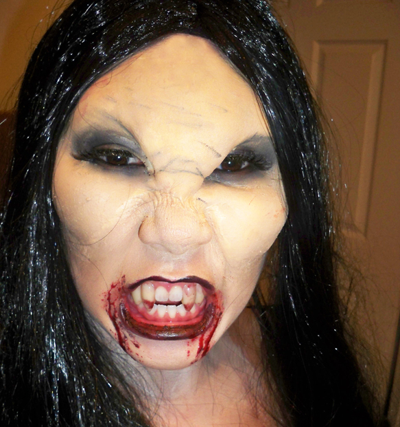 Halloween Makeup Scary Vampire/Monster Tutorial Makeup By RenRen Halloween Makeup Scary Vampire/Monster Tutorial Makeup By RenRen