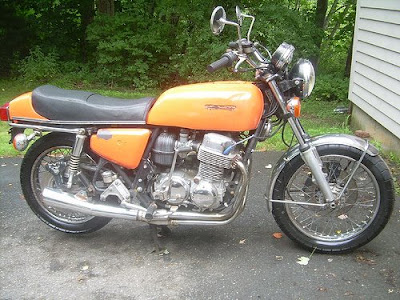 1975 Honda CB750F, classic motorcycle, honda