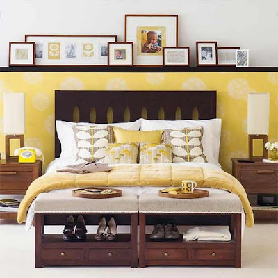 New Yellow bedroom - interior home design