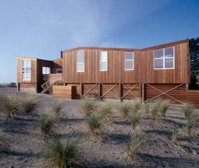 Wooden Beach House by Turnbull Griffin Haesloop Architects, Beach House, Wooden House