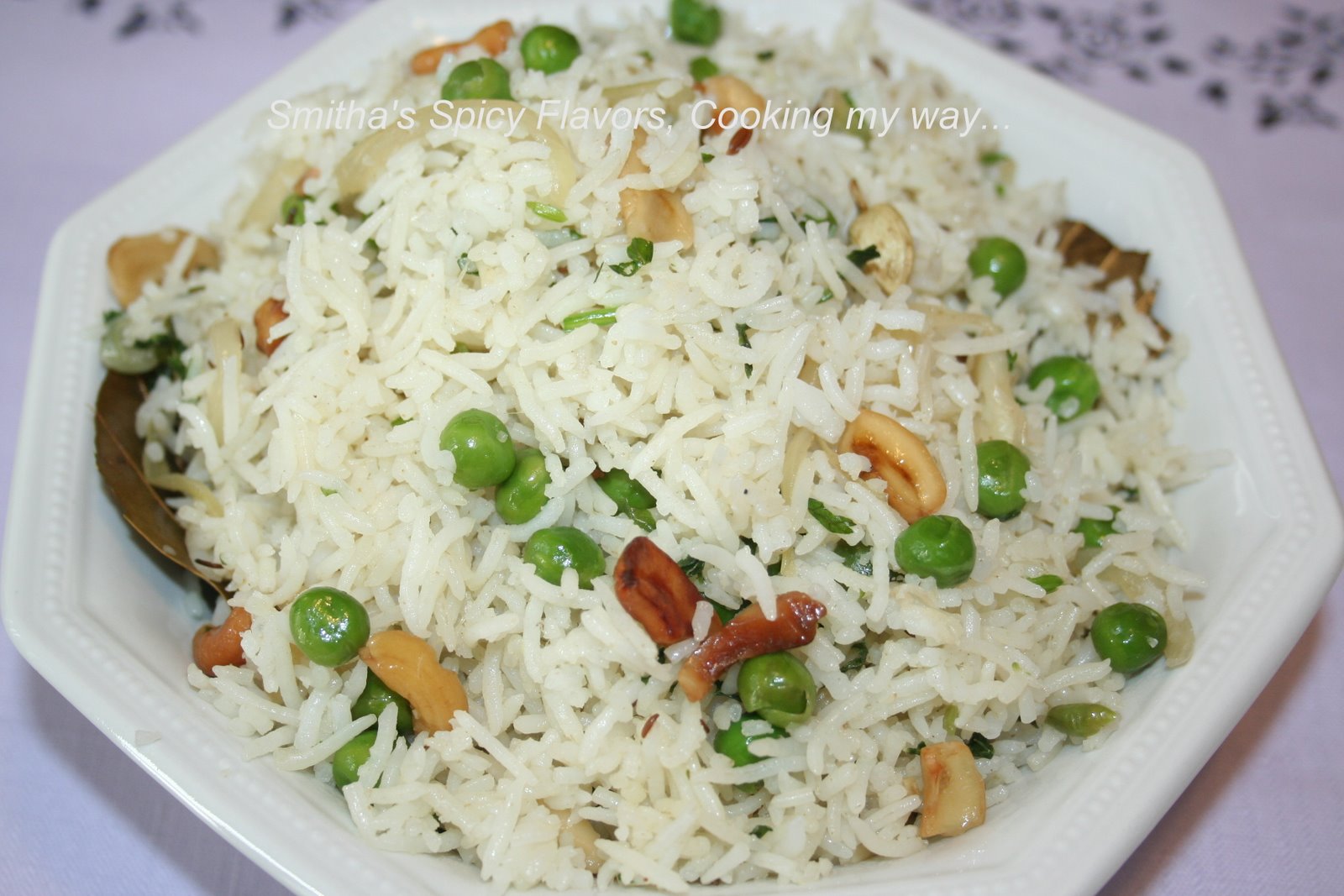 Peas Pulao / Peas Fried Rice Smitha's Spicy Flavors, Simple and