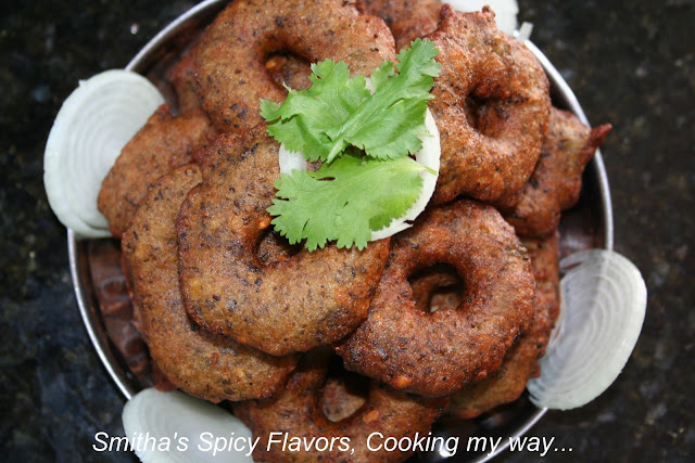 Pappu Vadalu, Gaarelu, Fried Lentil Dumplings….another version