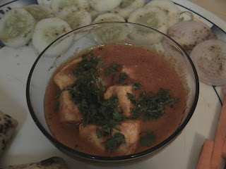 The Singing Chef Paneer Butter Masala