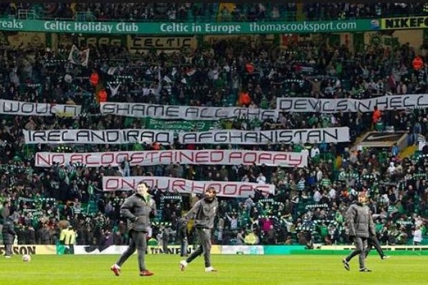 Image result for no bloostained poppy on our hoops"